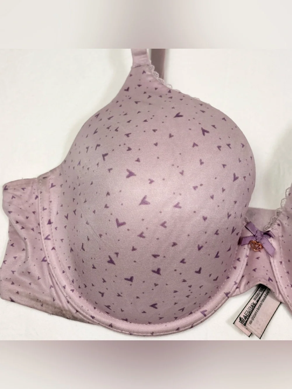 Victoria’s Secret Mauve Heart Bra 36D